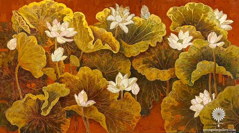 Lotus pond