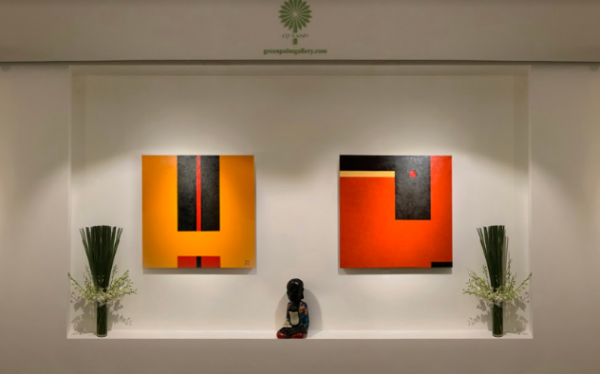 Green Palm Gallery, one of the art galleries offering wall paintings for art lovers in Ho Chi Minh City.