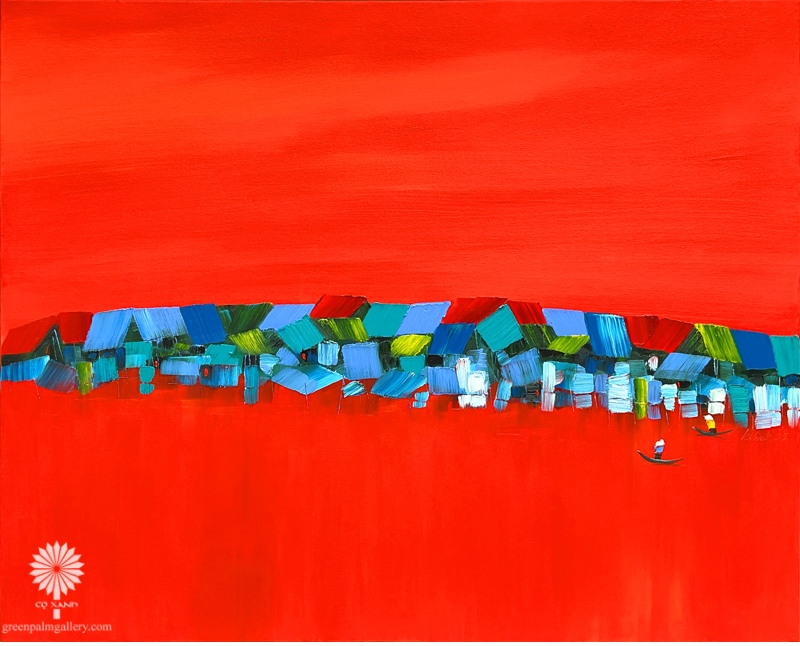 Floating village