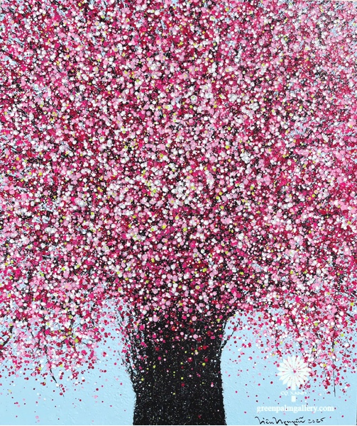 Peach blossoms tree III