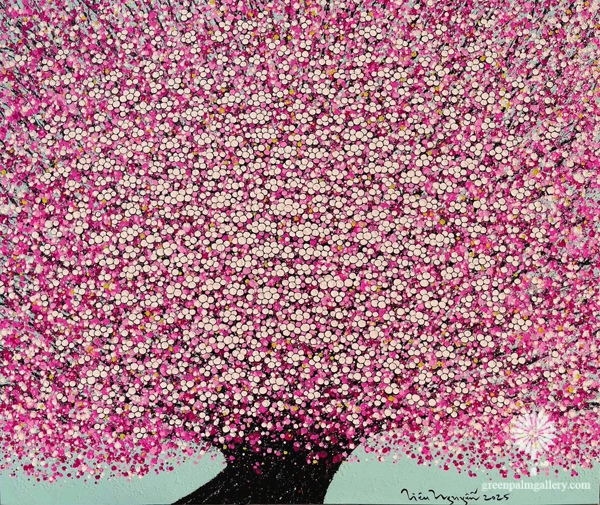 Peach blossoms tree IV