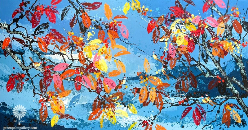 Garden at dawn