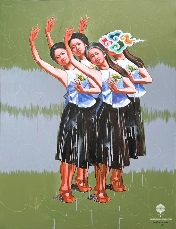 On the green field