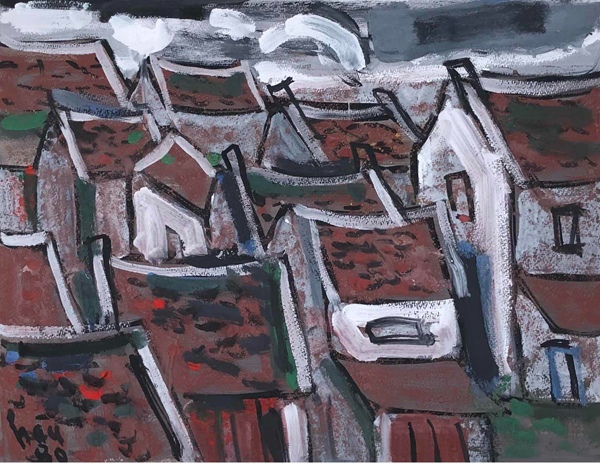 From above