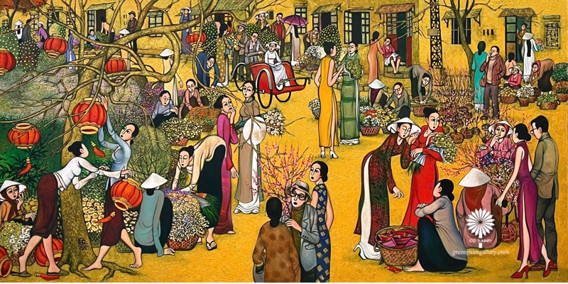 "Tet" market
