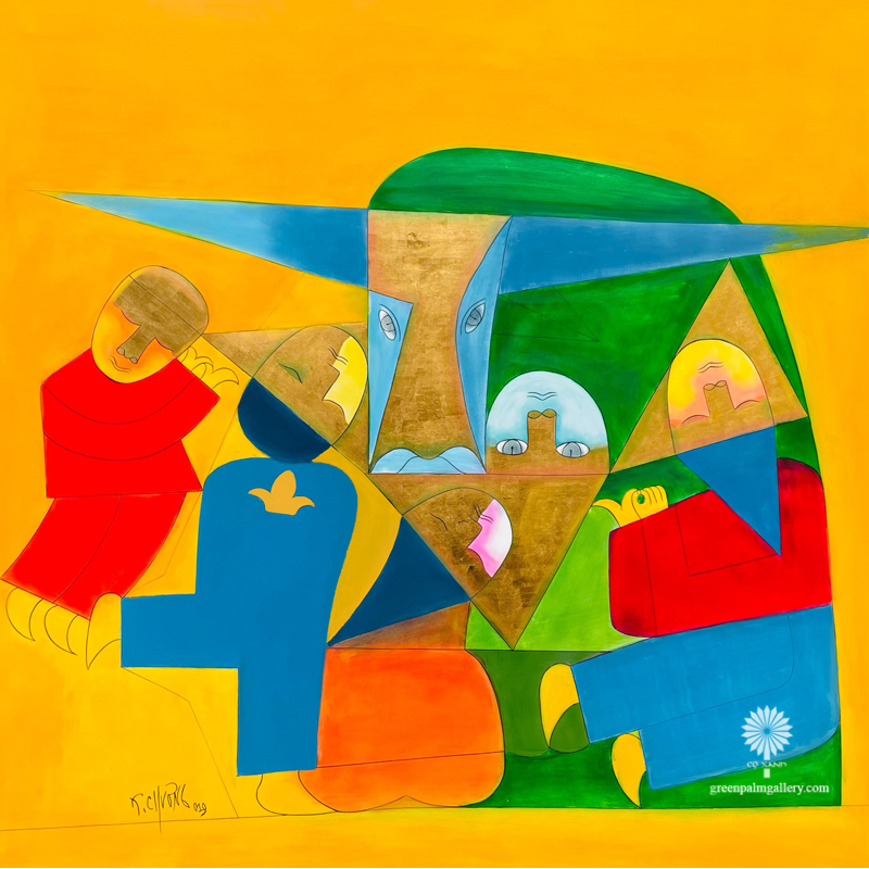 The innocence of childhood reimagined “Sunbathing” by Nguyen Thanh Chuong