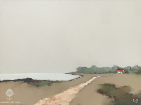 The serenity of nature radiates through “House by the river”