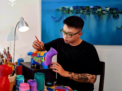 Lê Minh Trí: Điêu khắc sự tinh nghịch của động vật