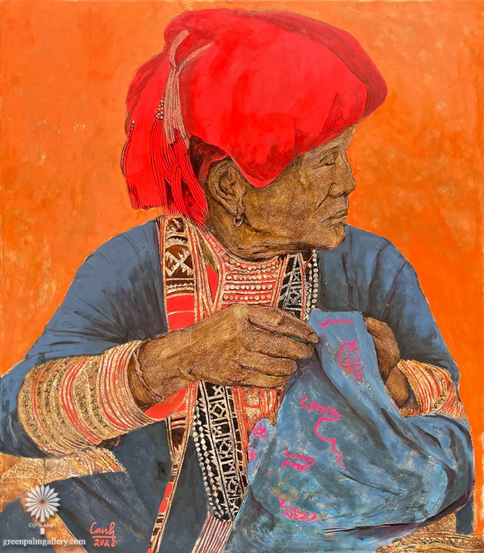 Hand embroidered II