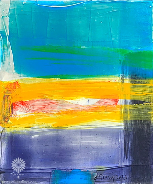 “Sunlight in the Ocean” invites personal memories of the sea’s beauty from each viewer